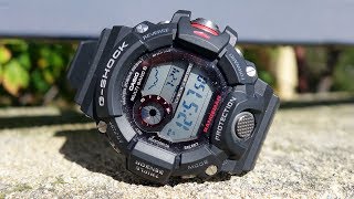 Casio GShock GW9400 Rangeman Review amp Quick Feature Comparison with Mudmaster  Perth WAtch 59 [upl. by Yelehsa]