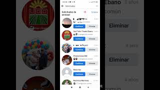 cómo buscar las solicitudes enviadas en facebook tutorial android tutoriales facebook [upl. by Aamsa123]