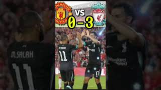 Manchester United vs Liverpool 03 Highlights🔴🥶shorts manutd liverpool viralvideo salah trend [upl. by Nwhas134]