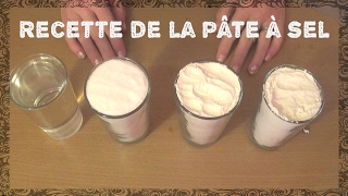 Recette de la pâte à sel facile [upl. by Engel646]