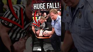 Who Chokeslammed Kevin Owens Off The Cage wwe [upl. by Yhtnomit]