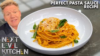 Gordon Ramsay Challenges a Next Level Chef Judge to Make Pasta SauceQuick [upl. by Tsui]