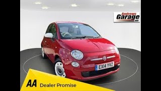 EX14YVZ FIAT 500 12 COLOUR THERAPY 3d 69 BHP [upl. by Schenck]