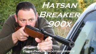 Hatsan Breaker 900X Spring Piston Air Rifle REVIEW [upl. by Aerbua429]