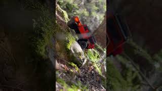 Climbing in Ovronnaz Traxxas TRX4M overlanding offroad rccar [upl. by Rika]