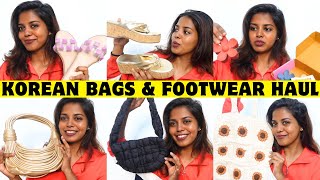 Huge accessory haul from AMAZON 🤩  Bags Clips Sandals  தமிழ்  HARINI SI [upl. by Daggett]