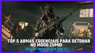 As MELHORES ARMAS do MODO ZUMBI em Black Ops 6  Suba Rodadas com Facilidade [upl. by Inahs291]