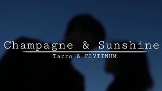 Tarro amp PLVTINUM  Champagne amp Sunshine Ellusive Remix Slowed [upl. by Elaweda659]