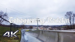 Rodelbaan  Toboggan run Valkenburg 4K60 [upl. by Tesler782]