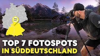 TOP 7 Fotospots in Süddeutschland 📸 Hier MUSST du 2023 fotografieren  Jaworskyj XXL Folge [upl. by Hairehcaz]