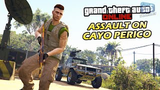 GTA Online  Assault on Cayo Perico Gameplay Adversary Mode [upl. by Kramer]