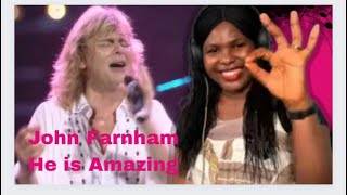 Gospel Singer Reaction John Farnham  Help LIVE with theMelbourne Symphony reaction johnfarnham [upl. by Macmullin554]