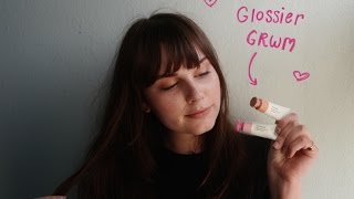 Full Face of Glossier Makeup GRWM [upl. by Milissa]