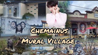 【Minutes Travel Fun】Chemainus Mural Village on Victoria Island Vancouver🖼 its transformation story [upl. by Perreault74]