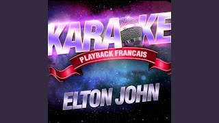 Candle In The Wind C — Karaoké Playback Avec Choeurs — Rendu Célèbre Par Elton John [upl. by Medeah106]