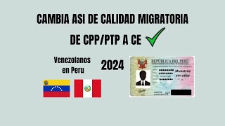 Como OBTENER tu CARNET de EXTRANJERIA paso a pasoVenezolanos en Peru [upl. by Edlin225]