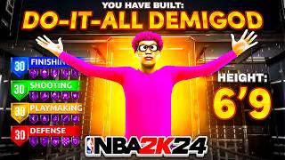 69 BUILDS are BACK on NBA 2K24 NEW quotDOITALL DEMIGODquot is the BEST BUILD in the GAME [upl. by Heydon335]