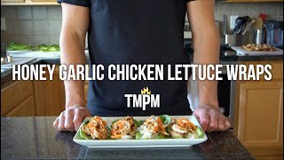 Honey Garlic Chicken Lettuce Wraps [upl. by Aneehsit]