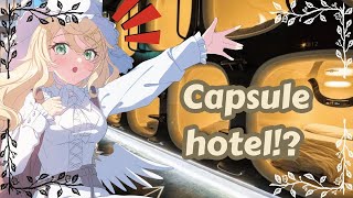 Capsule hotels in Japan  Indian Vtuber exploring Japanese capsule hotels waconne vtuber [upl. by Brantley]