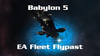 Babylon 5 EA Fleet Flypast [upl. by Allenad]