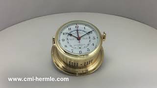 Hermle Ships Case Clock with Tide and Time Quartz Movement [upl. by Eduj813]