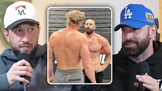 Why Logan Paul FAUGHT Bradley Martyn [upl. by Deming]