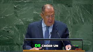 LAVROV MILITE POUR LA FIN DES VIOLENCES EN PALESTINE [upl. by Aipotu]