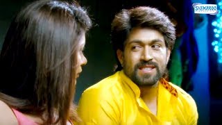 GajaKesari Kannada Movie Clip  Yash with Girl [upl. by Prent736]