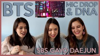 BTS  MIC DROP amp DNA 2017 SBS GAYO DAEJUN REACTION [upl. by Sophronia]