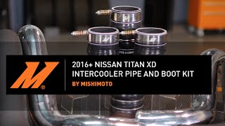 20162019 Nissan Titan XD Intercooler Pipe and Boot Kit Installation Guide by Mishimoto [upl. by Eiramadnil]