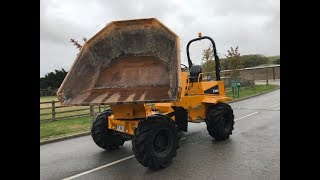 Thwaites 6 Ton Swivel Skip Dumper [upl. by Ib]