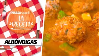 ¿Cómo preparar albóndigas caseras  Receta rápida y sencilla [upl. by Leaw]