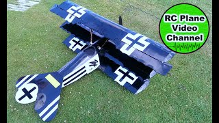 Fokker DR1  CY Model  1530mm  RCV 60SP  MSG Stiftland  Günter HD [upl. by Desimone3]