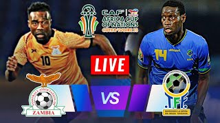 🔴LIVE Zambia vs Tanzania LIVE  CAF African Cup Of Nations 2024  ⚽️LIVE Score Match Today⚽🎬 [upl. by Blount]