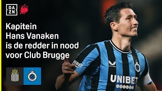 Hans Vanaken redt in extremis een punt voor een tienkoppig Club Brugge 😮‍💨⌛  Club vs Charleroi [upl. by Otipaga]