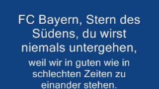 Fc Bayern Stern des südens Lyrics [upl. by Carmina]