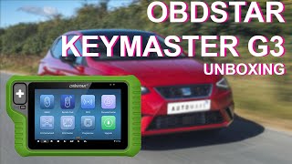 OBDStar Key Master G3 Key Programming Tool Unboxing [upl. by Bellew]