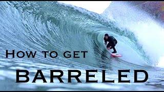 How To Surf Your First Barrel  How To Barrel Ride  Surfing Barrels For Intermediate Surfers  Surf [upl. by Inez418]