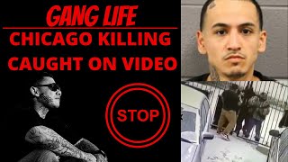 CHICAGO KILLING CAUGHT ON VIDEO  GANG LIFE  PRISON GANGS [upl. by Dorsy697]