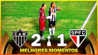 ATLÉTICO MG 2 x 1 SÃO PAULO ● MELHORES MOMENTOS ● LIBERTADORES 2013 ● 1ª RODADA ● O JOGO DA ÁGUA [upl. by Sellma]