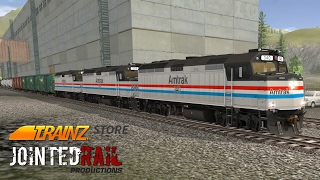 Trainz A New Era  Jointed Rail AddOn   Amtrak EMD F40PH 2 Pack PayWare [upl. by Ylrevaw940]