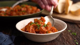 Vegetarian Potato Paprikash Recipe [upl. by Abehsat]