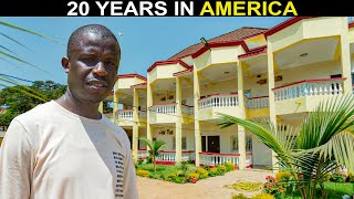 After 20 years In America hes Now Doing This In Gambia [upl. by Ardnauqal]