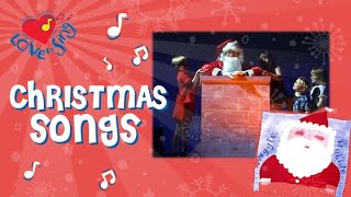 Santa Got Stuck Up the Chimney 🎅 Kids Christmas Song [upl. by Carder]