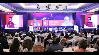 Unveiling of 3 CoEs in AI at top Indian HEIs [upl. by Arno]