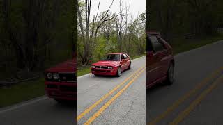 Lancia Delta Integrale Evo 1 Startup and Driving [upl. by Ludwog]