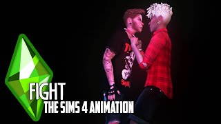 Sims 4 Animation  FIGHT Download [upl. by Ettezzil]