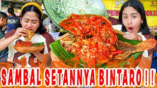 TERLALU EXTRIM MUKBANG PENYETAN SAMBEL BERAKHIR NANGIS [upl. by Onitnatsnoc]