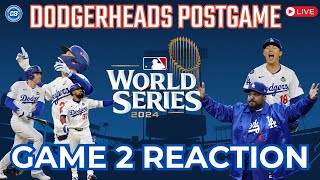 DodgerHeads Postgame Shohei Ohtani hurt Yoshinobu Yamamoto leads Dodgers to 20 World Series lead [upl. by Goldston]