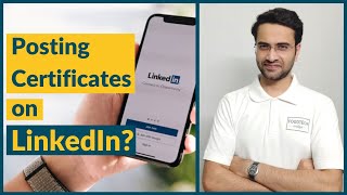 Heres Why Posting Images of Certificates on LinkedIn Wont Help [upl. by Idonah917]